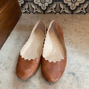 Natural Chloé ballet flats